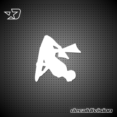 Air Reverse Silhouette Sticker